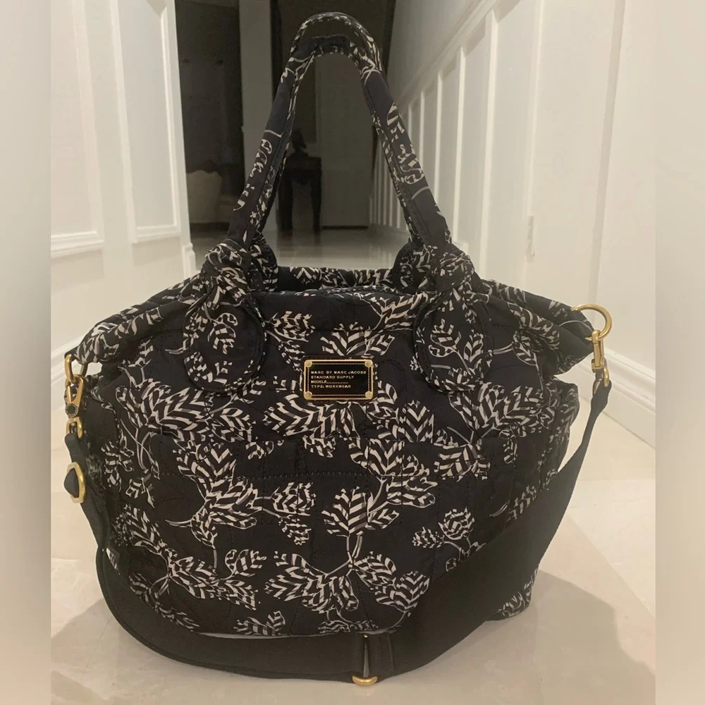 Marc by Marc Jacobs Multicolor Printed Nylon Diaper Bag